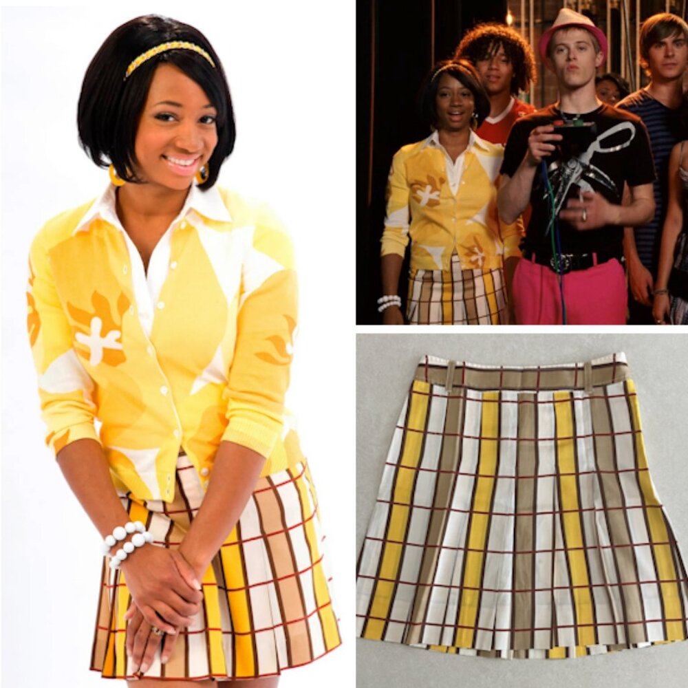 Marc by Marc Jacobs Pleated Skirt ASO Taylor in High School Musical 3